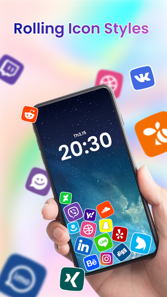Rolling Icon: App Icon Changer - Image screenshot of android app