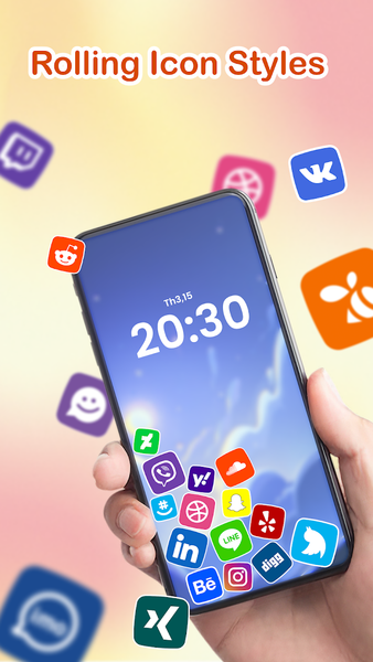 Rolling Icon - Icon Spinning - Image screenshot of android app