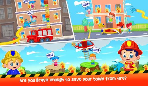 Firefighters Fire Rescue Games - Gameplay image of android game