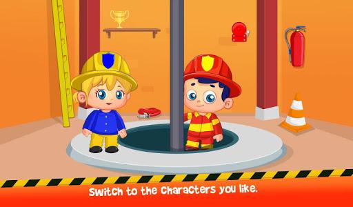 Firefighters Fire Rescue Games - Gameplay image of android game