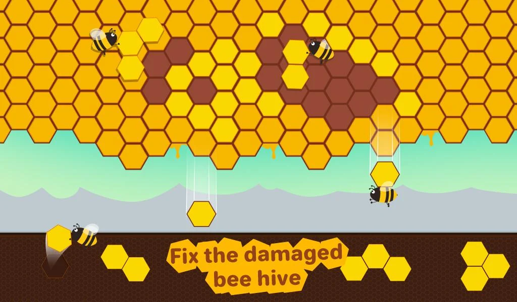 Bee Life – Honey Bee Adventure - Gameplay image of android game