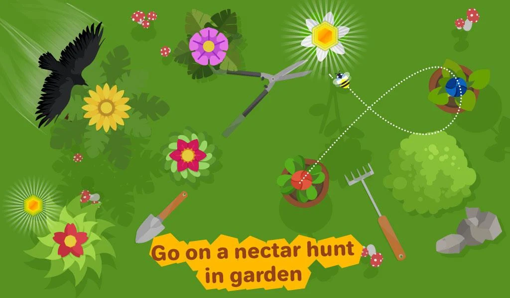 Bee Life – Honey Bee Adventure - Gameplay image of android game