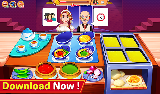 Indian Cooking Madness Games - Gameplay image of android game