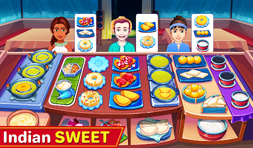 Indian Cooking Madness Games - Gameplay image of android game