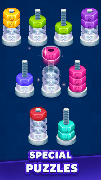 Nuts & Bolts ۳D: Screw Puzzle - عکس بازی موبایلی اندروید