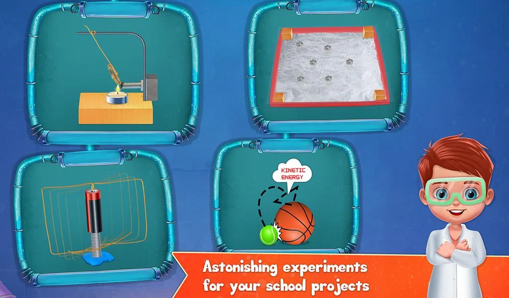 Science Experiment Physics Lab - عکس برنامه موبایلی اندروید