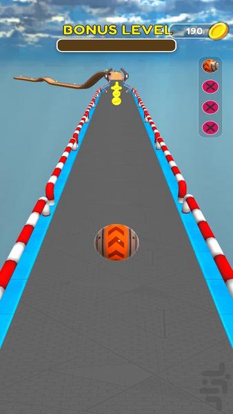 Rolling Ball - Gameplay image of android game