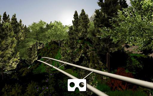 VR Mountain RollerCoaster (Google Cardboard) - عکس بازی موبایلی اندروید