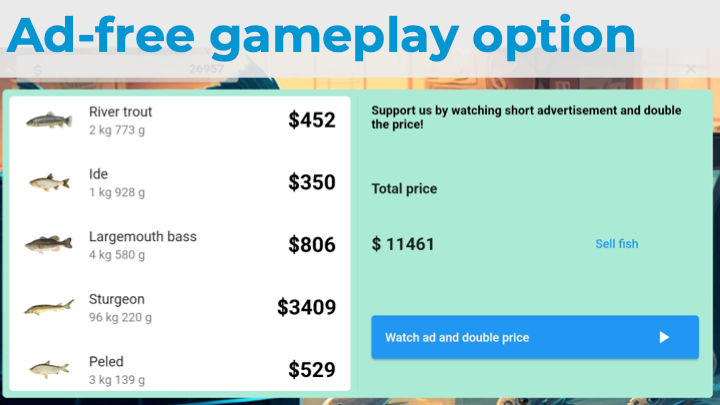 Fishing: The Game, Simulator - عکس بازی موبایلی اندروید