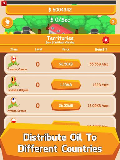 Oil Tycoon idle tap miner game - عکس بازی موبایلی اندروید