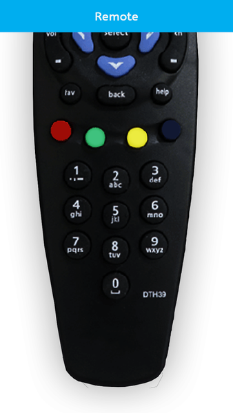 Remote Control For TATA Sky - عکس برنامه موبایلی اندروید
