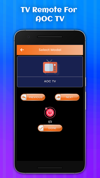 TV Remote For AOC TV - عکس برنامه موبایلی اندروید