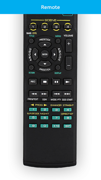 Remote Control For Yamaha HTR - عکس برنامه موبایلی اندروید