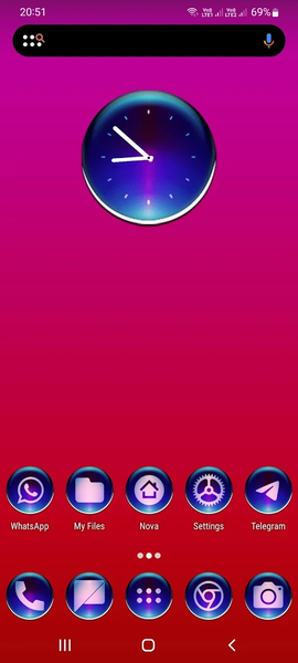 Black Pixl Glass Icon Pack - عکس برنامه موبایلی اندروید