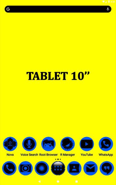 Oreo Blue Icon Pack P2 - Image screenshot of android app