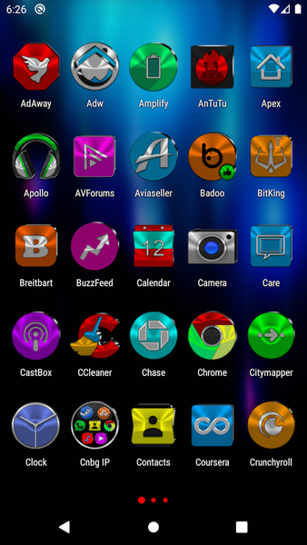 Colorful Nbg Icon Pack - Image screenshot of android app