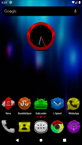 Colorful Nbg Icon Pack - Image screenshot of android app