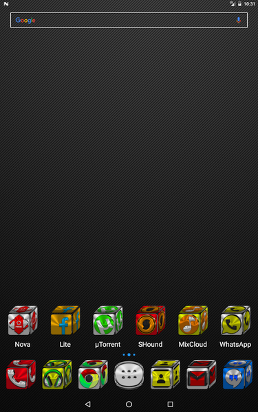 Cube Icon Pack - Image screenshot of android app
