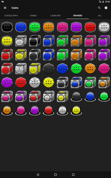 Cube Icon Pack - Image screenshot of android app