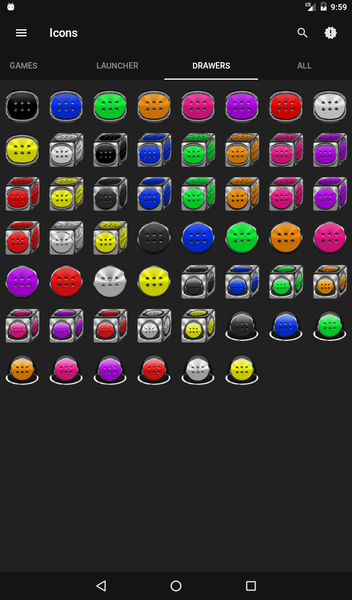 Cube Icon Pack - Image screenshot of android app