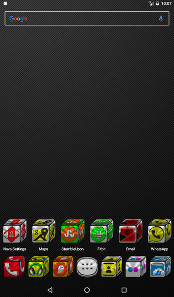 Cube Icon Pack - Image screenshot of android app