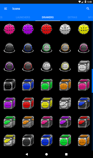 Grayscale Icon Pack - Image screenshot of android app