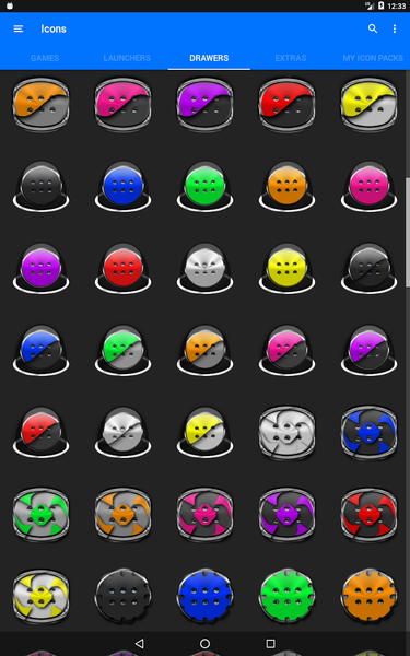 Green Icon Pack Style 5 - Image screenshot of android app