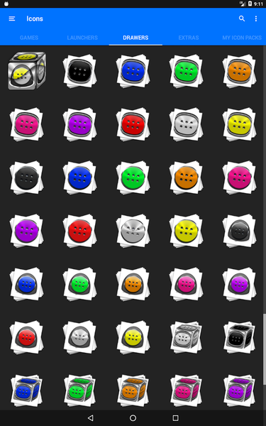 Green Icon Pack Style 1 - Image screenshot of android app