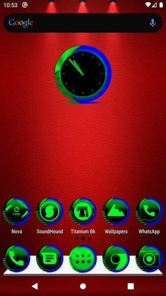 Green Icon Pack Style 7 - Image screenshot of android app