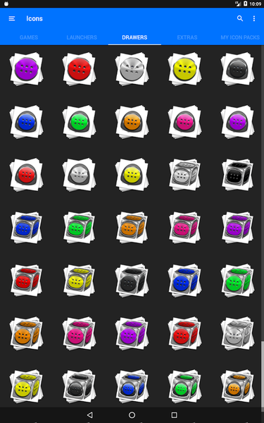 Green Icon Pack Style 7 - Image screenshot of android app