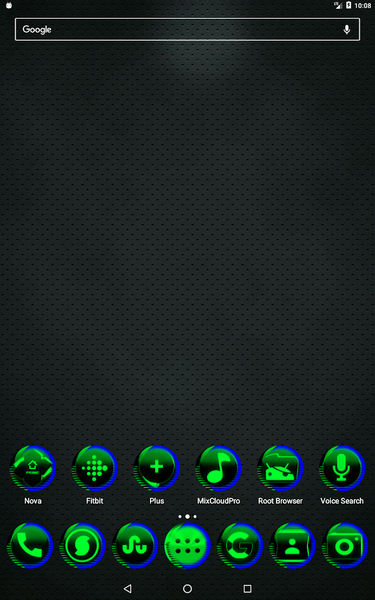 Green Icon Pack Style 7 - Image screenshot of android app