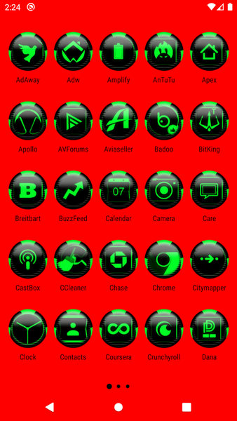 Green Icon Pack Style 6 - عکس برنامه موبایلی اندروید