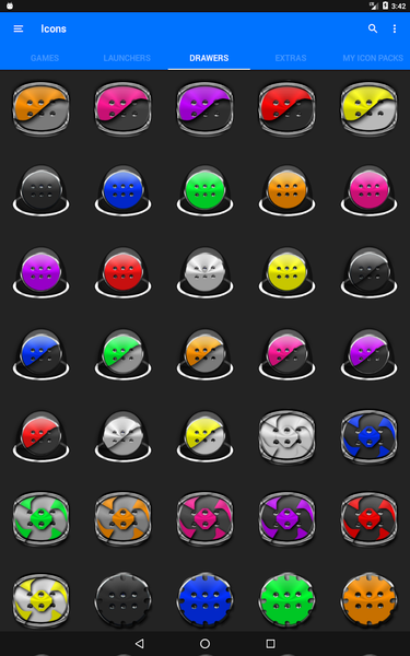 Green Icon Pack Style 2 - Image screenshot of android app