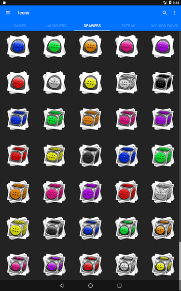 Green Icon Pack Style 2 - Image screenshot of android app