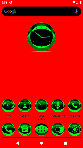 Green Icon Pack Style 2 - Image screenshot of android app