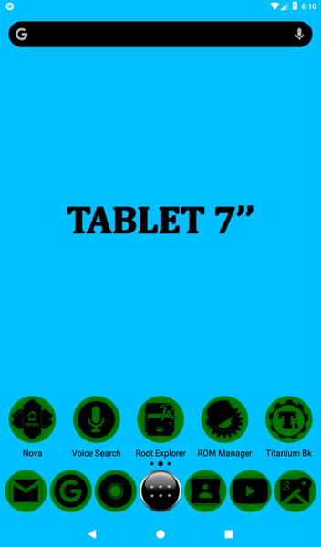 Oreo Green Icon Pack P2 - Image screenshot of android app