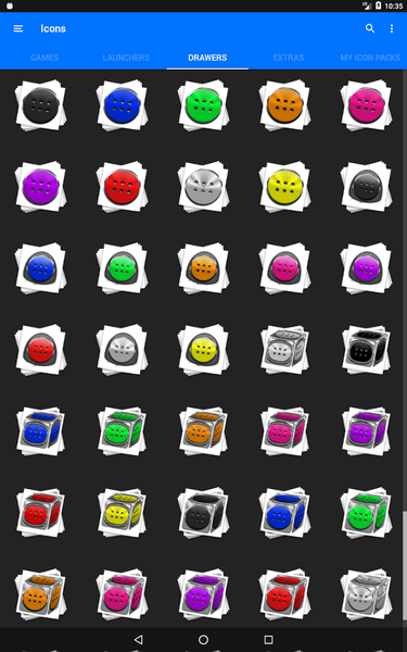 Grey Icon Pack Style 8 - Image screenshot of android app