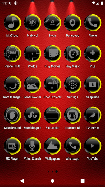Grey Icon Pack Style 7 - Image screenshot of android app