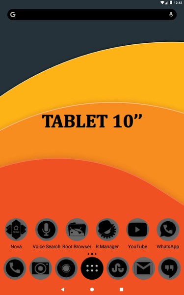 Oreo Grey Icon Pack P2 - Image screenshot of android app