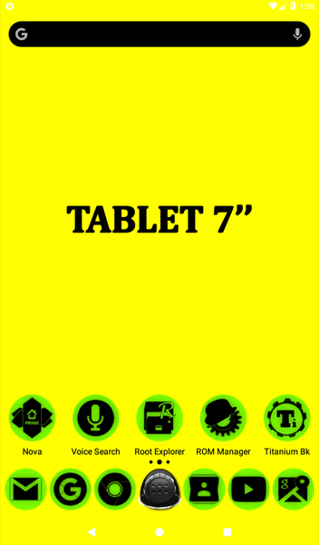 Oreo Neon Icon Pack P2 - Image screenshot of android app