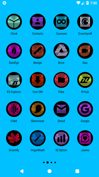 Oreo Icon Pack - Image screenshot of android app