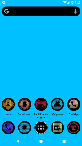 Oreo Icon Pack - Image screenshot of android app