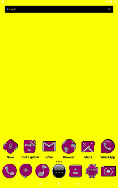 Pink Icon Pack - عکس برنامه موبایلی اندروید