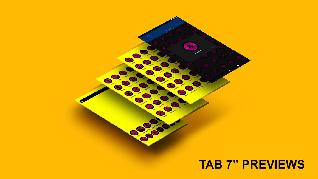 Oreo Pink Icon Pack - عکس برنامه موبایلی اندروید