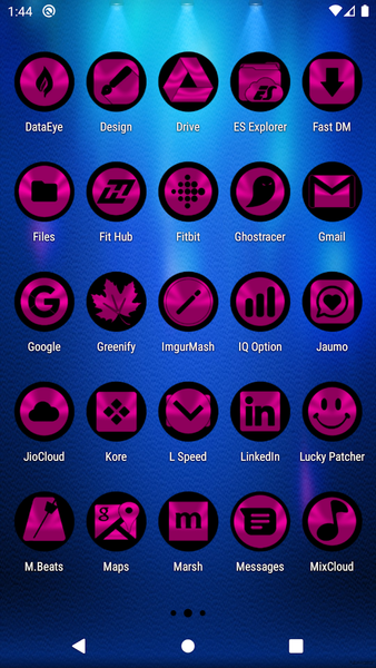 Oreo Pink Icon Pack - عکس برنامه موبایلی اندروید
