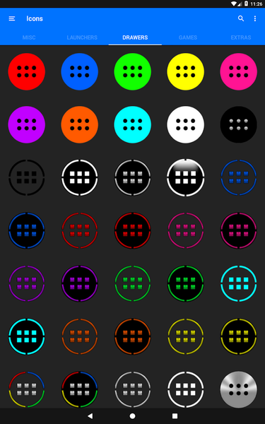Pixl Icon Pack - Image screenshot of android app
