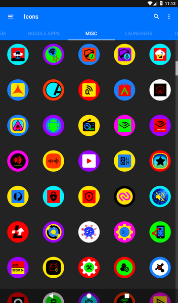 Pixl Icon Pack - Image screenshot of android app