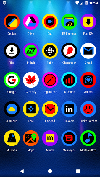 Pixl Icon Pack - Image screenshot of android app