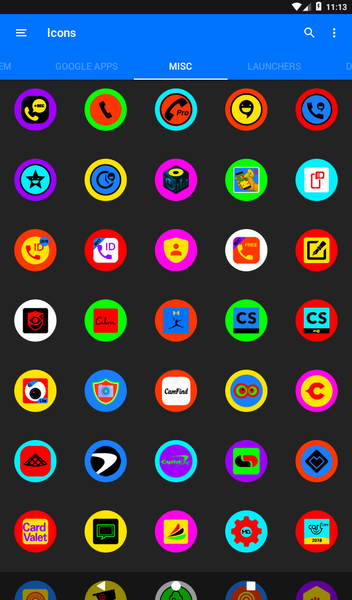 Pixl Icon Pack - Image screenshot of android app