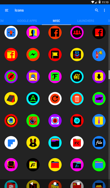 Pixl Icon Pack - Image screenshot of android app